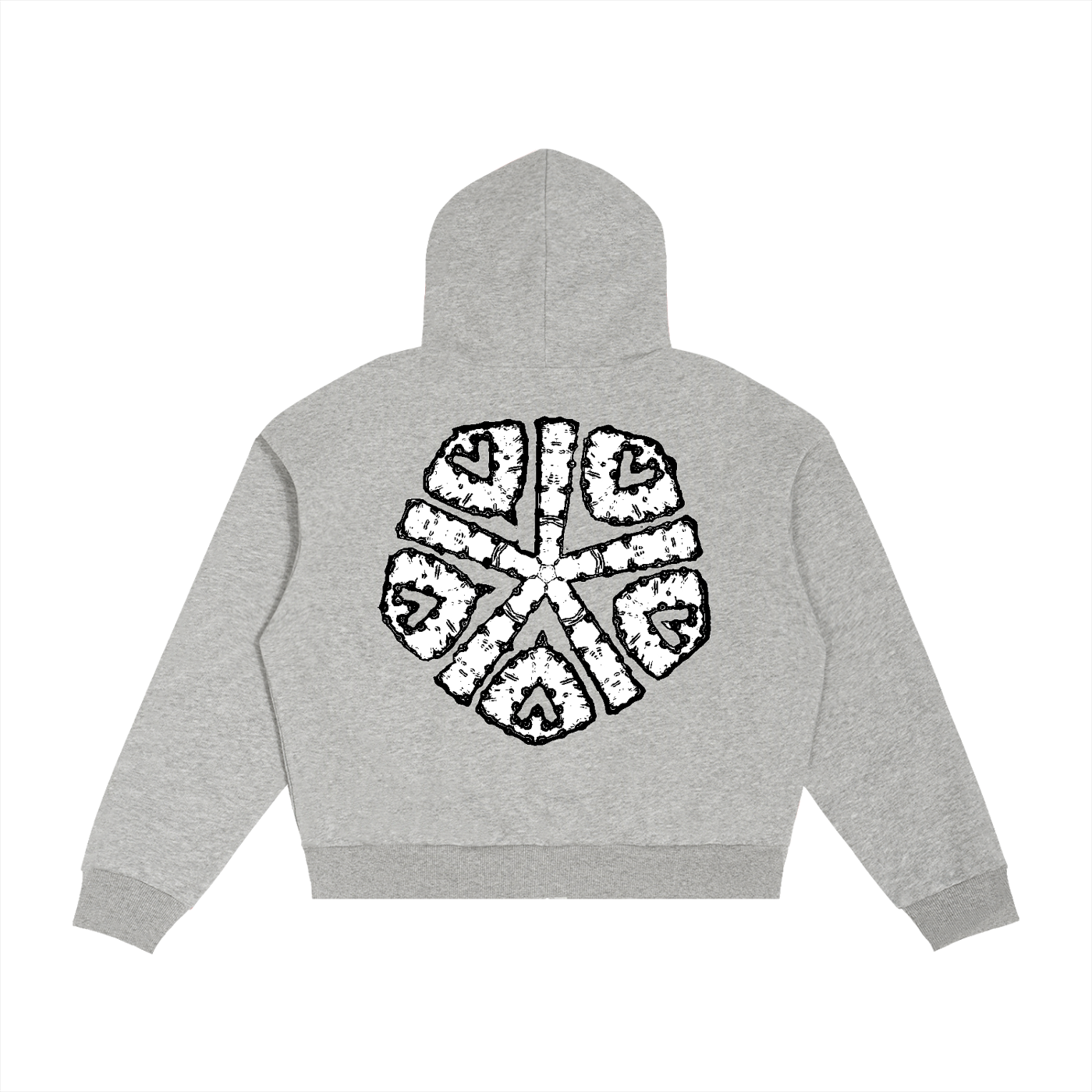 OVRKILL PLAID HOODIE