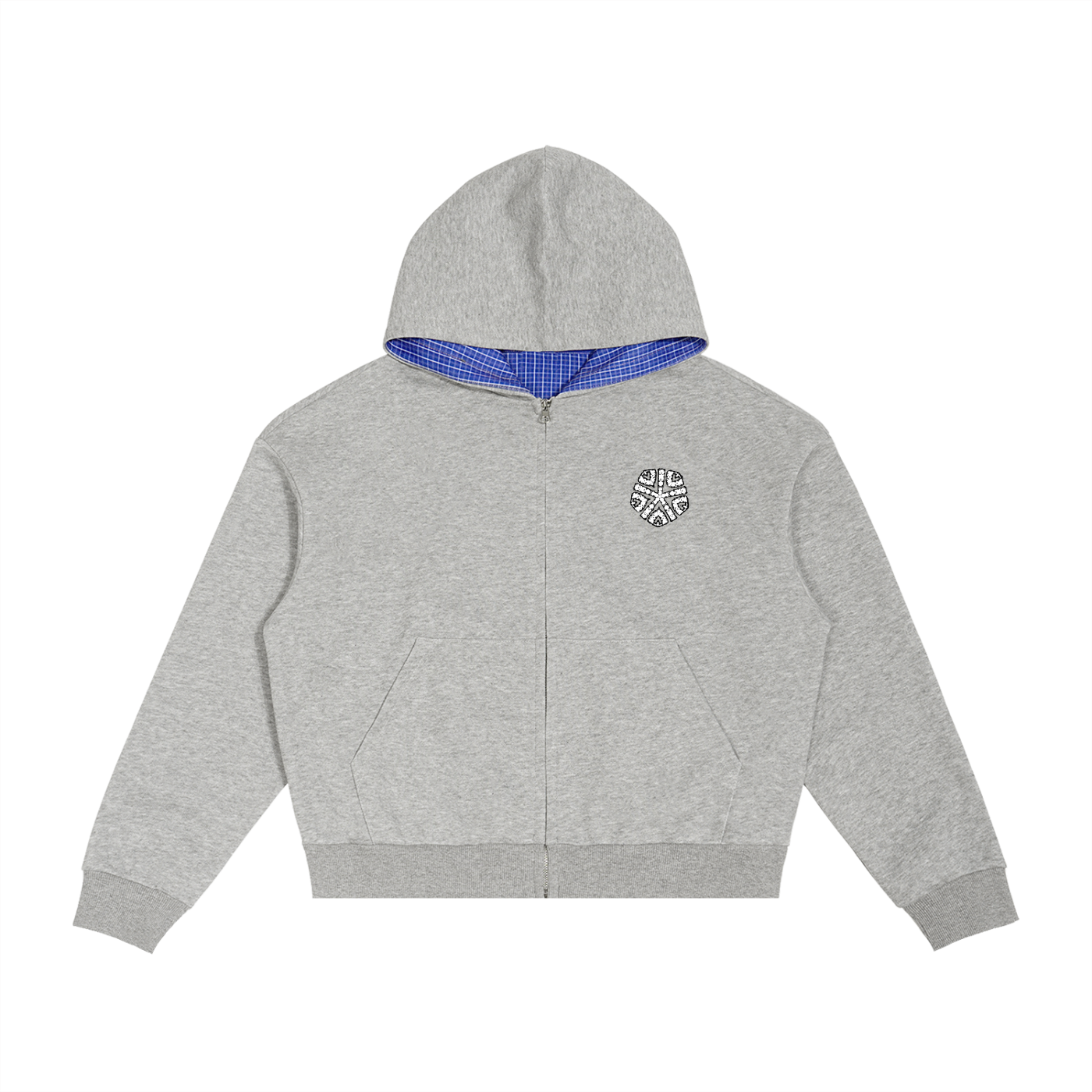 Ovrkill Plaid  Hoodie