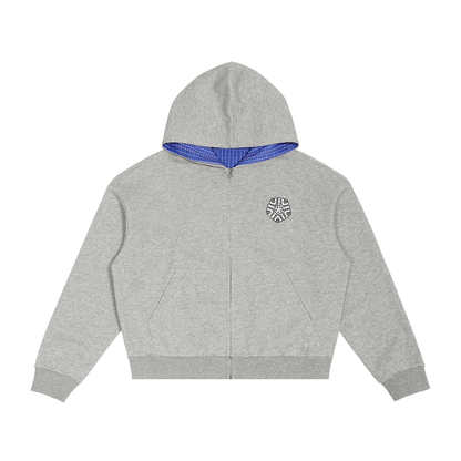 Ovrkill Plaid  Hoodie