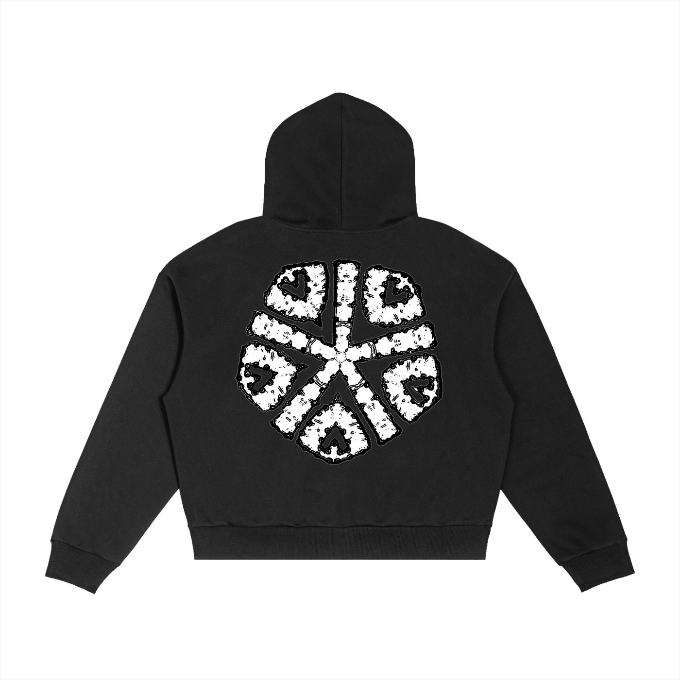 OVRKILL PLAID HOODIE